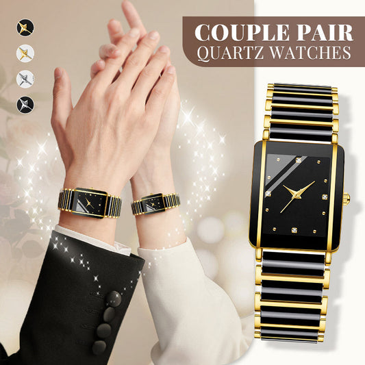 🎉🎉🎉💖🌷Ceas de cuarț pătrat din ceramică modă✨😍⌚