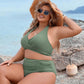 🩱2025 Vânzare la cald 💖- Modest set de bikini cu talie înaltă
