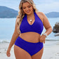 🩱2025 Vânzare la cald 💖- Modest set de bikini cu talie înaltă
