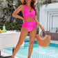 🩱2025 Vânzare la cald 💖- Modest set de bikini cu talie înaltă