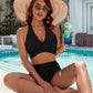 🩱2025 Vânzare la cald 💖- Modest set de bikini cu talie înaltă