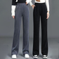 Femei Versatile Simple Stretch Elastic talie vrac largi pantaloni picior