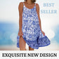 🏝️ 2025 rochie florală aerisită și lejeră