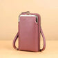Women Phone Bag Solid Crossbody Bag