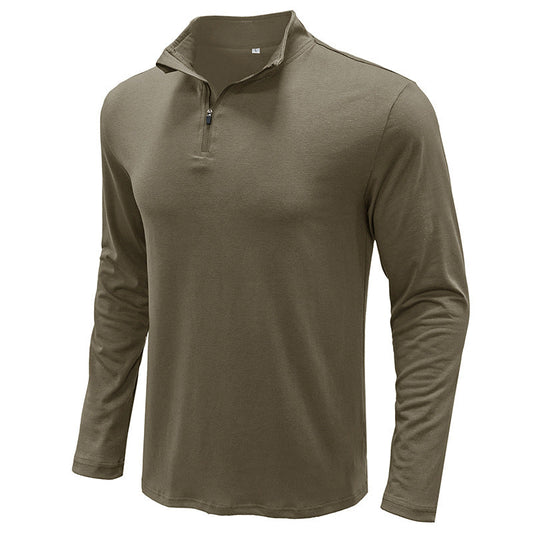 🧥 Tricou cu fermoar și guler înalt – Stil modern & practic