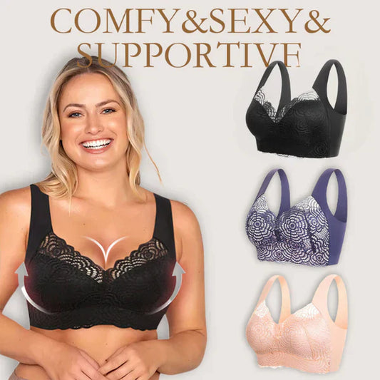 🌿Set de 3 Sutiene Confortabile și Respirabile – Fine ca a Doua Piele