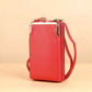Women Phone Bag Solid Crossbody Bag