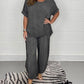 👚 Set 2 Piese Femei: Top + Pantaloni 🌿