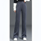 Femei Versatile Simple Stretch Elastic talie vrac largi pantaloni picior