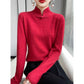 Iarna jumătate turtleneck retro cataramă pulover tricotate pulover🥰