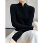 Iarna jumătate turtleneck retro cataramă pulover tricotate pulover🥰