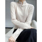 Iarna jumătate turtleneck retro cataramă pulover tricotate pulover🥰
