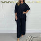 🎉Femei cu mânecă lungă înaltă Waisted Wide Leg Suit Pants 🔥杨薇可