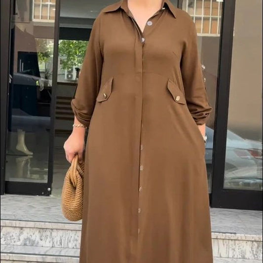 Set 2 piese cămașă cu nasturi și pantaloni cu picioare largi🙋‍♀️