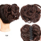 🍃Perucă cu clemă pentru păr natural Bun