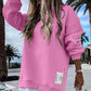 Lung maneca pulover fermoar fantă Casual Sweatshirt rochie🙋‍♀️transport gratuit🥰