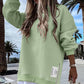 Lung maneca pulover fermoar fantă Casual Sweatshirt rochie🙋‍♀️transport gratuit🥰