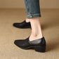 💕 Pantofi moi Vintage Pointed Toe Slip-On pentru femei