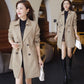❄️Winter Speciale❄️Confortabil Waisted Lapel Trench Coat💗
