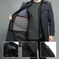 ❄️Winter Specials❄️ Trench Casual cu fermoar și rever pentru bărbați cu căptușeală detașabilă