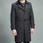 ❄️Winter Specials❄️ Trench Casual cu fermoar și rever pentru bărbați cu căptușeală detașabilă