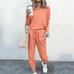 ✨Nouă sosire✨Frumoasă ținută din două piese pentru femei: Top + Pantaloni