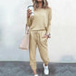 ✨Nouă sosire✨Frumoasă ținută din două piese pentru femei: Top + Pantaloni