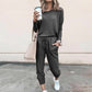 ✨Nouă sosire✨Frumoasă ținută din două piese pentru femei: Top + Pantaloni