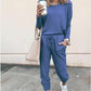 ✨Nouă sosire✨Frumoasă ținută din două piese pentru femei: Top + Pantaloni
