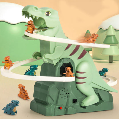 💝 Idee de cadou - Electric Dinosaur Chase Track Playset🦕