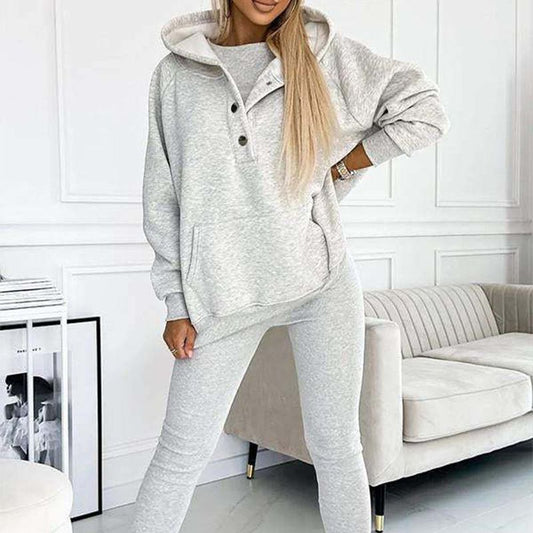 🎀Livrare gratuită🎀💟Set hanorac cu glugă Casual Comfort Sweatshirt Set🔥