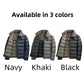 🔥Bărbați cald impermeabil Lapel Padded Jacket