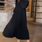 ✨Rochie elegantă în culoare solidă