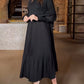 ✨Rochie elegantă în culoare solidă