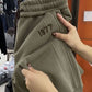 Pantaloni termici cu cordon pentru femei