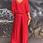 👖 Set 2 Piese Femei: Pantaloni Șifon cu Picior Lat 🌿 | Top Asortat | Siluetă Fluida
