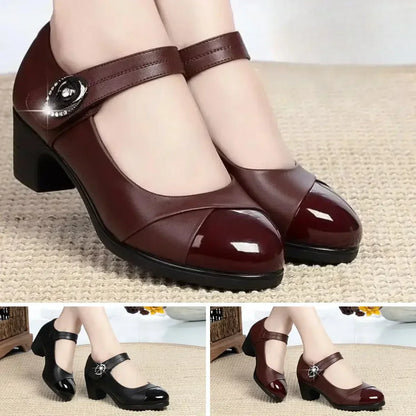 Pantofi Femei Vintage Mary Jane - Confort Superior și Stil Retro