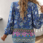 💖VÂNZARE ÎN ULTIMA ZI 50% REDUCERE💖Moda femeilor imprimate v-Neck Long Sleeve Shirt