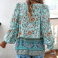 💖VÂNZARE ÎN ULTIMA ZI 50% REDUCERE💖Moda femeilor imprimate v-Neck Long Sleeve Shirt