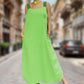 👗 Rochie Maxi cu Umării Laolaltă & Buzunare 🌹 | Tăietură Regală