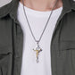 Colier Talisman cu Crucea Sf. Benedict – Protecție și Putere 🙏✨