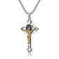 Colier Talisman cu Crucea Sf. Benedict – Protecție și Putere 🙏✨