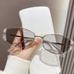 😎 Ochelari de Soare Retro Femei - Ramă Ovală Îngustă 🌟 | 100% UV400