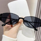 😎 Ochelari de Soare Retro Femei - Ramă Ovală Îngustă 🌟 | 100% UV400