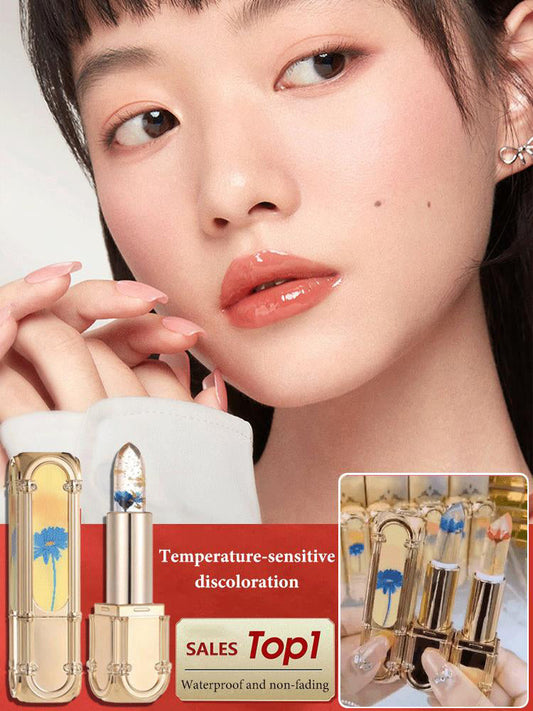 💄 Ruj Magic Blossom - Schimbă Culoarea la Contact 🌸 | PROMO: Cumpără 1, Primești 1 Gratis | Hidratant 12h