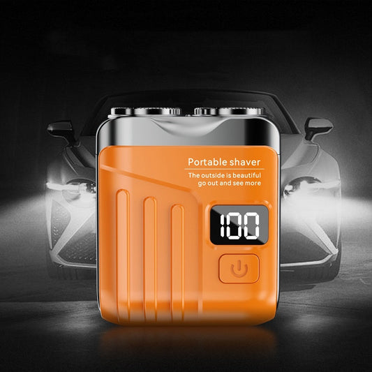 🪒 Aparat de ras electric mini, impermeabil, cu afișaj LED pentru bărbați✨