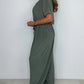 👗 Jumpsuit V-neck bumbac | Lejeră & elegantă 💃