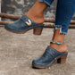 👠2025 Noi sandale cu toc gros