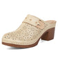 👡 Sandale femei cu toc gros 🌟