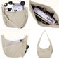 😍Designer Vânzări directe👜Femeii Moda culoare simplu Crossbody Hobo Bag